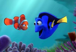 Dory finds Nemo Meme Template