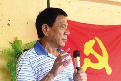Duterte Communist Flag Meme Template