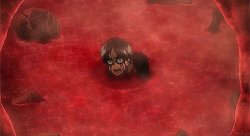 Eren swimming in blood Meme Template