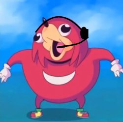 Help Desk Uganda Knuckles Meme Template