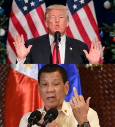 Trump Versus Duterte 2 Meme Template