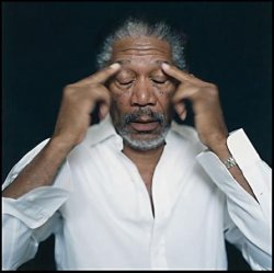Morgan Freeman Heavy Thought  Meme Template