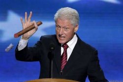Bill Clinton Cigar Meme Template