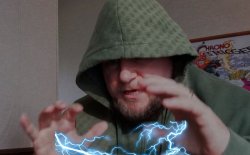 Darth Protomario (Darth Proio) uses force lightning Meme Template