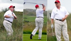 Trump Golf - Girth Certificate Meme Template