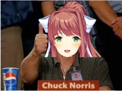Monika Approved Meme Template
