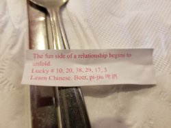 Fortune from cookie Meme Template