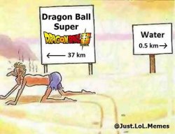 Dragon ball super Meme Template