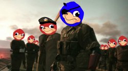 Uganda knuckles metal gear solid v Meme Template