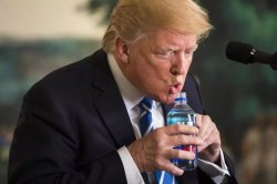 Trump Water Meme Template