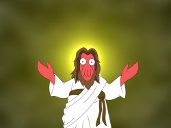 Zoidberg Jesus Meme Template