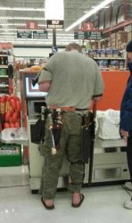 Knives at Walmart Meme Template