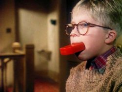 Ralphie - A Christmas Story - Soap Bar In Mouth Meme Template