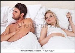 man and woman in bed Meme Template