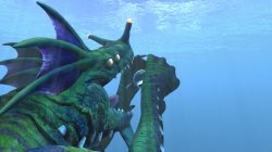 Subnautica, Sea Dragon Leviathan eats us like a sandwhich! Meme Template