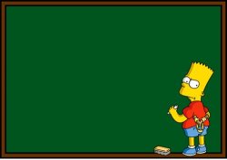 Simpson’s Blackboard Meme Template