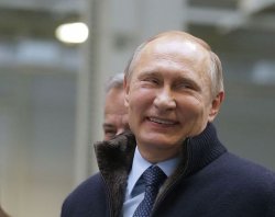 Putin smiling Meme Template