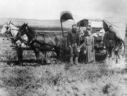 Pioneer Wagon Meme Template