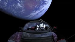 SpaceX Starman Meme Template