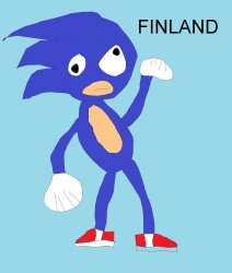 Finland Sonic Meme Template