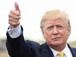 Trump thumb up Meme Template
