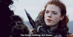 game of thrones you know nothing jon snow Meme Template