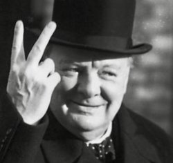 Winston Churchill  Meme Template