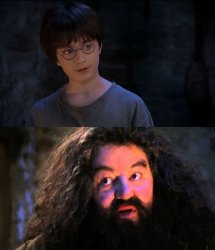 You're a wizard Harry Meme Template