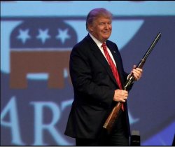 Trump & NRA Meme Template