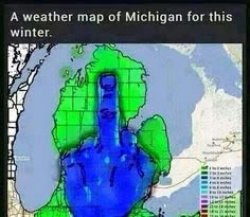 Michigan Weather Meme Template