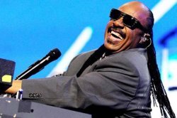 Stevie Wonder Thinks It's Funny Meme Template