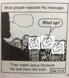 They hated Jesus angry Meme Template