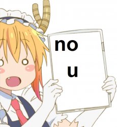 no u Meme Template