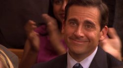 Micheal Scott Meme Template