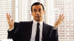 Don Draper shrug  Meme Template