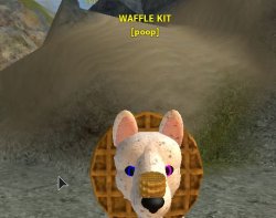 waffle [form wolves life 3, pls cheak out it on roblox, i didnt  Meme Template