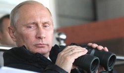 Putin Binoculars Meme Template
