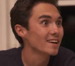 David hogg Meme Template