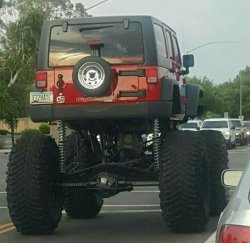Lifted Jeep Meme Template