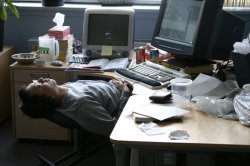 employee asleep Meme Template