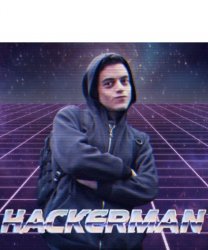 Hackerman Meme Template