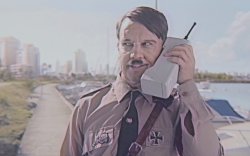 Kung Fury Hitler Phone Meme Template