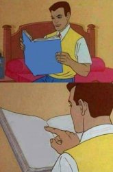 Reading Meme Template