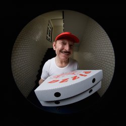 intrusive pizza man Meme Template