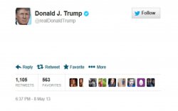 Trump Tweet Meme Template