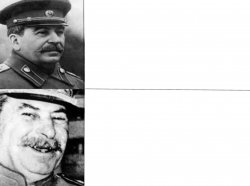 Happy Stalin Meme Template