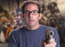 Jeff with gun Meme Template