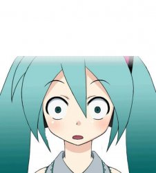 Miku SHOCKED  Meme Template