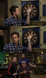 Always Sunny Dart Me MN e Meme Template