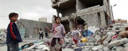 Yemen war children bombed Meme Template